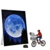 NECA E.T. - Elliot Et E.T. En Vélo - Figurine 40ème Anniversaire 18cm