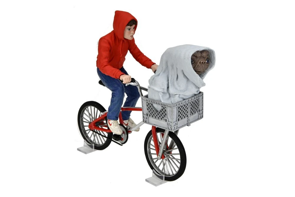 NECA E.T. - Elliot Et E.T. En Vélo - Figurine 40ème Anniversaire 18cm 2 NECA E.T. - Elliot Et E.T. En Vélo - Figurine 40ème Anniversaire 18cm – Image 2