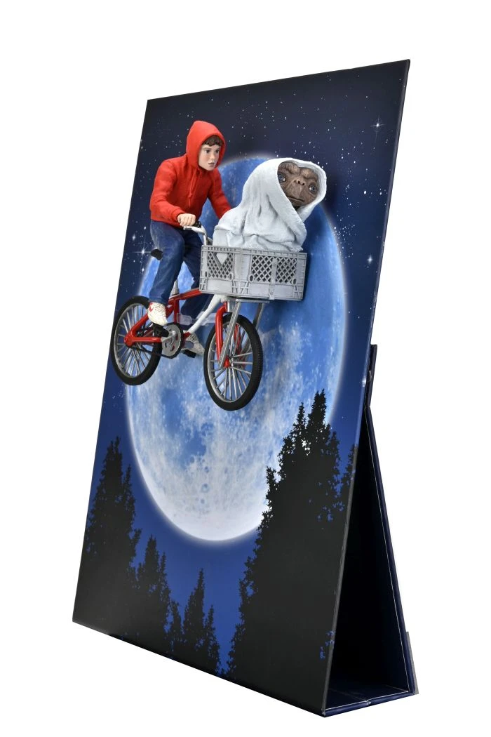 NECA E.T. - Elliot Et E.T. En Vélo - Figurine 40ème Anniversaire 18cm 3 NECA E.T. - Elliot Et E.T. En Vélo - Figurine 40ème Anniversaire 18cm – Image 3