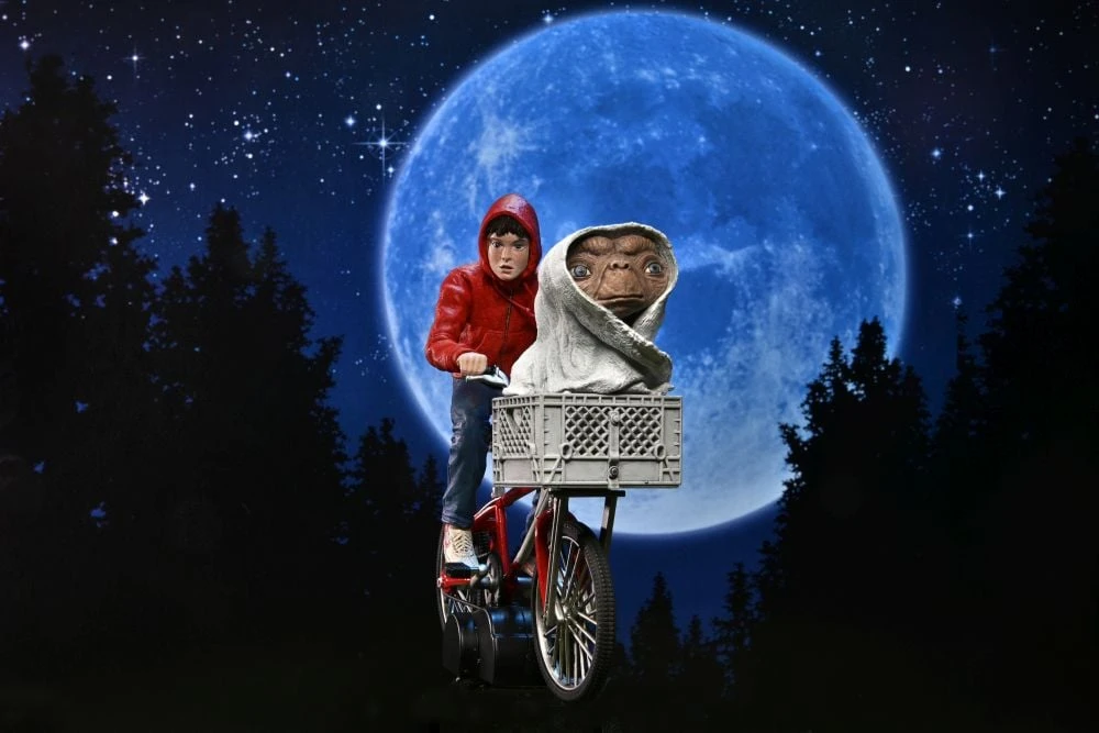 NECA E.T. - Elliot Et E.T. En Vélo - Figurine 40ème Anniversaire 18cm 6 NECA E.T. - Elliot Et E.T. En Vélo - Figurine 40ème Anniversaire 18cm – Image 6