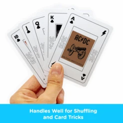 Aquarius AC/DC - In Rock We Trust - Jeu De Cartes -Figurines Mania Soldes Magasin FIGNMR52627 4