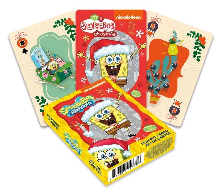 Aquarius BOB L'EPONGE - Holidays - Jeu De Cartes 1 Aquarius BOB L'EPONGE - Holidays - Jeu De Cartes