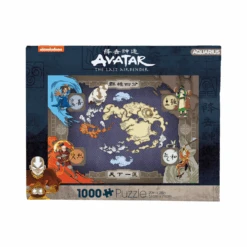 Aquarius AVATAR LE DERNIER MAITRE DE L'AIR - Carte - Puzzle 1000P
