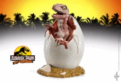Noble Collection JURASSIC PARK - Oeuf De Vélociraptor -Figurine Toyellectible Treasures -Figurines Mania Soldes Magasin FIGNN9753 3