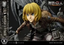 L'ATTAQUE DES TITANS - Eren, Mikasa & Armin - Statuette Ultimate 72cm -Figurines Mania Soldes Magasin FIGP1SUPMAOT01 3