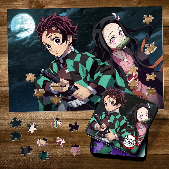 Paladone DEMON SLAYER - Tanjiro & Nezuko - Puzzle 250 PC 31 X 46cm 1 Paladone DEMON SLAYER - Tanjiro & Nezuko - Puzzle 250 PC 31 X 46cm