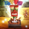 CRASH BANDICOOT - Masque Taille Réelle Aku Aku - 65cm