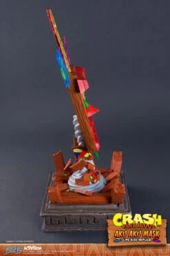 CRASH BANDICOOT - Masque Taille Réelle Aku Aku - 65cm -Figurines Mania Soldes Magasin FIGPPLSAKU 4