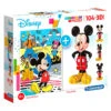 Clementoni DISNEY - Mickey - Puzzle 104P + Figurine Puzzle 3D