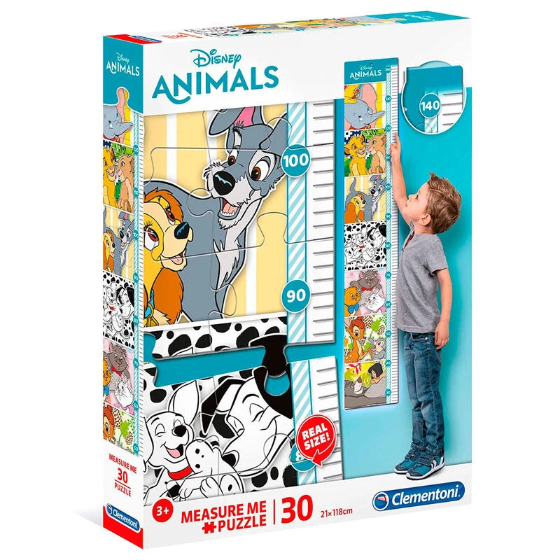 Clementoni DISNEY - Mesure Moi Animaux - Puzzle 30P 1 Clementoni DISNEY - Mesure Moi Animaux - Puzzle 30P