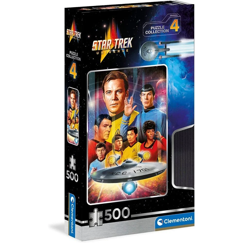 Clementoni STAR TREK - Equipage Enterprise - Puzzle 500P 1 Clementoni STAR TREK - Equipage Enterprise - Puzzle 500P