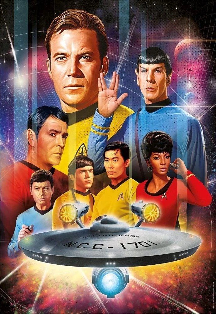 Clementoni STAR TREK - Equipage Enterprise - Puzzle 500P 2 Clementoni STAR TREK - Equipage Enterprise - Puzzle 500P – Image 2