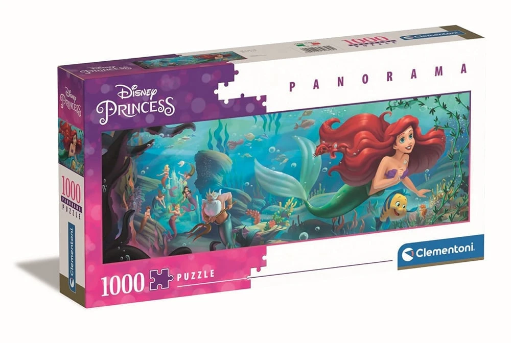 Clementoni DISNEY - La Petite Sirène - Puzzle Panorama 1000P 1 Clementoni DISNEY - La Petite Sirène - Puzzle Panorama 1000P