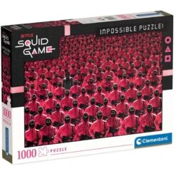 Figurines Mania Soldes Magasin 28 Clementoni SQUID GAME - Puzzle Impossible 1000P