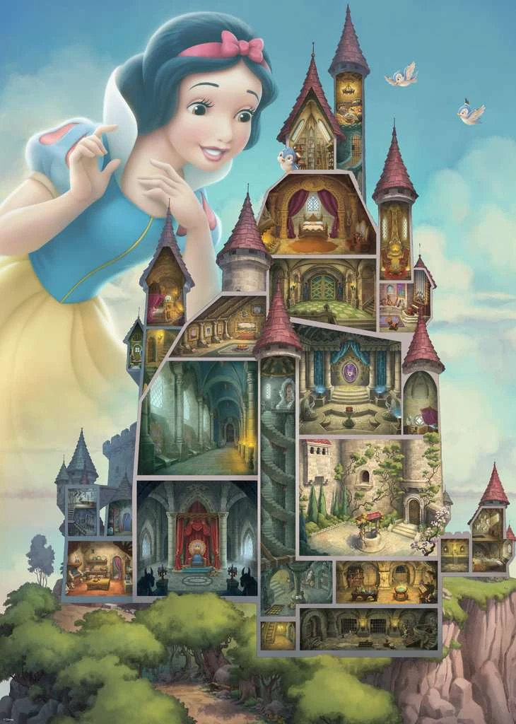 Ravensburger DISNEY CASTLE - Blanche-Neige - Puzzle 1000pcs 2 Ravensburger DISNEY CASTLE - Blanche-Neige - Puzzle 1000pcs – Image 2