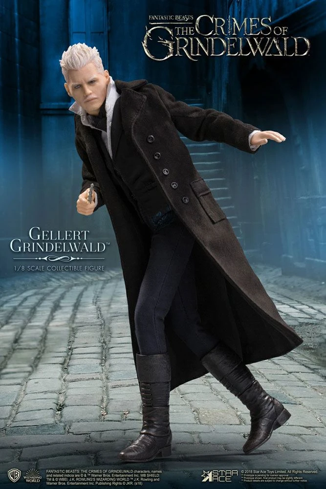 FANTASTIC BEASTS 2 - Movie Figures 1/8 - Gellert Grindelwald - 23cm 3 FANTASTIC BEASTS 2 - Movie Figures 1/8 - Gellert Grindelwald - 23cm – Image 3