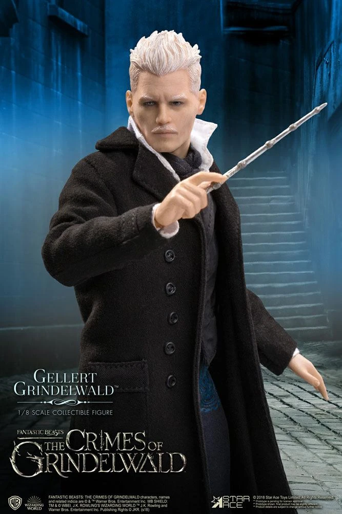FANTASTIC BEASTS 2 - Movie Figures 1/8 - Gellert Grindelwald - 23cm 4 FANTASTIC BEASTS 2 - Movie Figures 1/8 - Gellert Grindelwald - 23cm – Image 4