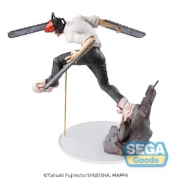 CHAINSAW MAN - Chainsaw Devil - Statuette Luminasta 16cm -Figurines Mania Soldes Magasin FIGSEGA51595 3