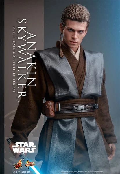 Hot Toys STAR WARS L'ATTAQUE DES CLONES - Anakin Skywalker - Figurine 1/6 31cm 1 Hot Toys STAR WARS L'ATTAQUE DES CLONES - Anakin Skywalker - Figurine 1/6 31cm