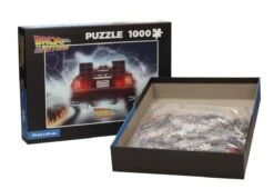 SD Toys BACK TO THE FUTURE - Puzzle 1000P - Delorean Out Of Tme