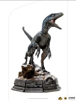 JURASSIC WORLD - Blue Et Beta - Statuette Art Scale Deluxe 1/10